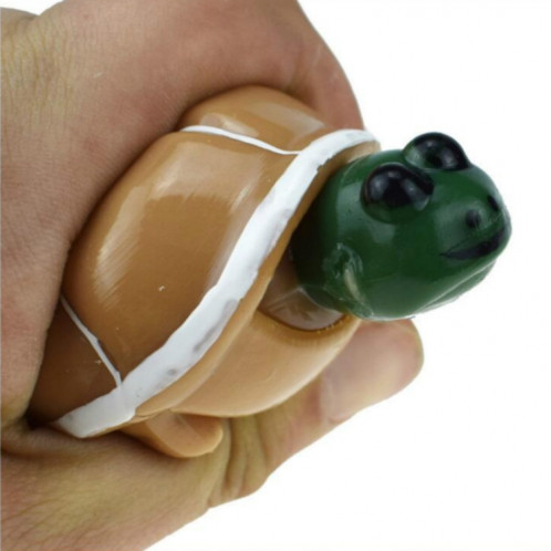 Jouet drôle de décompression adulte de tortue à tête télescopique (marron) SH501C110-07
