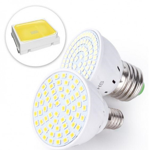 Projecteur en plastique de maïs léger ménage à économie d'énergie SMD petit projecteur à LED, nombre de perles de lampe: 48 perles (E27-blanc chaud) SH101B412-010