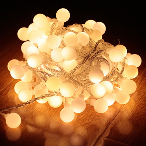 LED Ball Light String Festival Décoration intérieure et extérieure, Couleur: Blanc 20 LED Puissance de la batterie SH09031913-06
