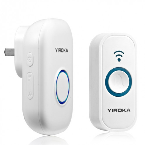 Yiroka sonnette sans fil sonnette intelligente sonnette numérique pour les personnes âgées, type de prise: prise UE SY37011681-07