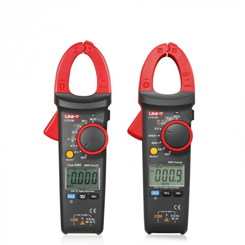 UNI-T UT213C Pince ampèremétrique numérique Détecteur de tension AC DC SU80031805-07