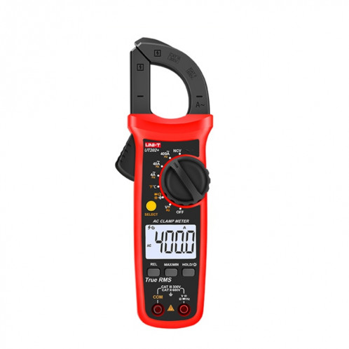 UNI-T UT202+ Pince Multimètre Numérique Détecteur de Tension AC/DC SU85021377-06