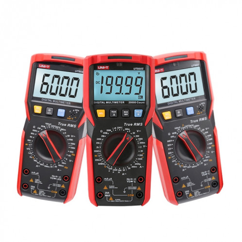 UNI-T UT89XE Multimètre numérique haute précision Multimètre à affichage numérique SU00031083-08