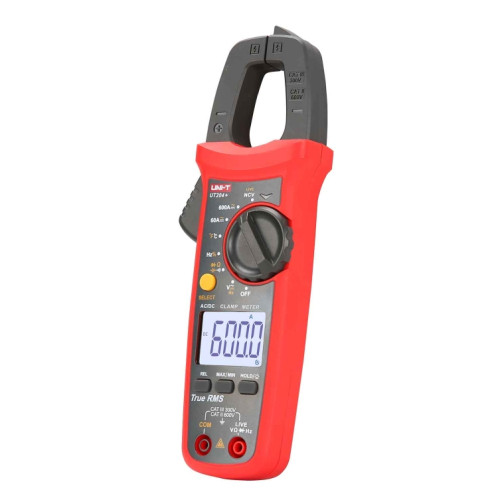 UNI-T UT204+ 600A Pince ampèremétrique numérique Détecteur de tension AC DC SU4122797-06