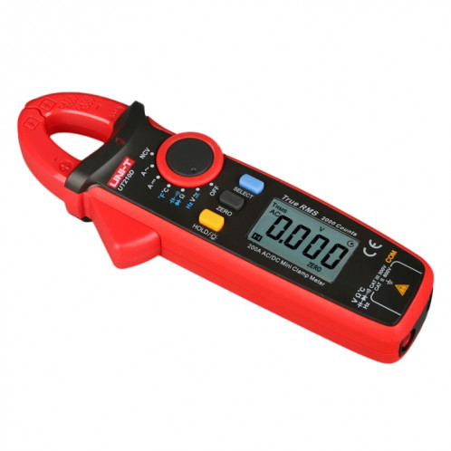 UNI-T UT210D 200A Pince ampèremétrique numérique Détecteur de tension AC DC SU56021831-06