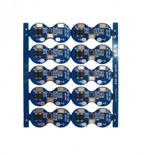 30 PCS 4A 2-Tandem 7.4V / 8.4V 18650 panneau de protection de batterie au Lithium, anti-surcharge, anti-décharge excessive SH27351222-04