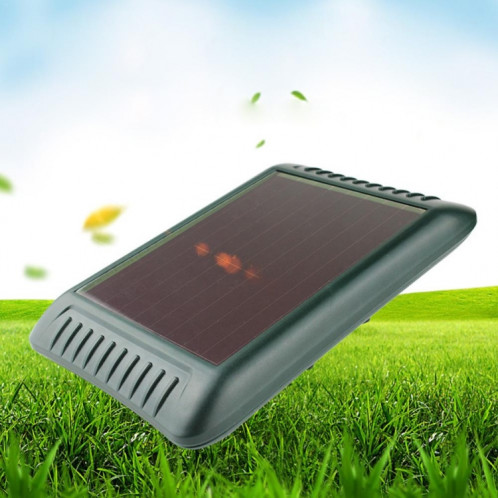 Répulsif solaire extérieur pour animaux Répulsif ultrasonique multifonctionnel pour serpent à vibrations (vert) SH501A448-07