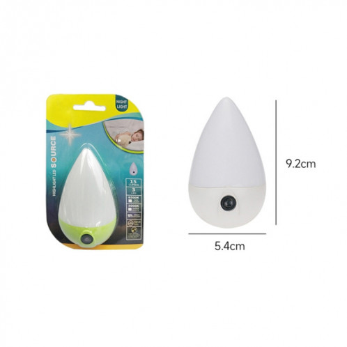 Veilleuse LED à détection de lumière intelligente A68, prise : prise AU (livraison aléatoire de couleur) SH804A790-06