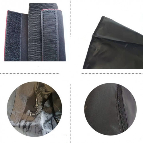 Pour Xiaomi M365 Scooter électrique pliable Skateboard Zipper sac de rangement étanche, taille: 8 pouces SH23011108-06