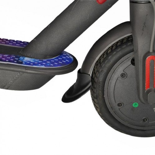1 paire pour Xiaomi Mijia M365 / M365 Pro Scooter électrique garde-boue en caoutchouc universel en forme de queue de poisson, taille: 7,5 x 7 cm (noir) SH701A1006-06