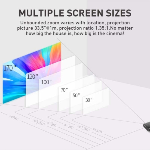 P11 4K HD DLP Mini 3D Projecteur 4G + 32G Micro Smart Micro Projecteur, style: US Plug (Noir) SH401A45-07