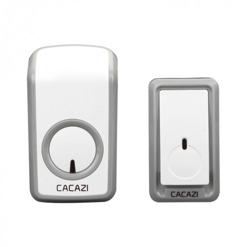 CaCazi W-899 Soignée Smart Home Soorbell Télécommande Sonnette, Style: UK Plug SC56021354-08
