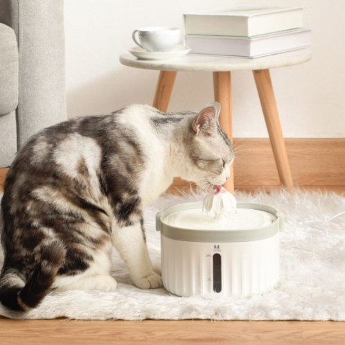 Distributeur d'eau pour animaux de compagnie intelligent avec distributeur d'eau pour animaux de compagnie à circulation automatique silencieuse, fiche Spécifications: Prise UE SH22031018-013
