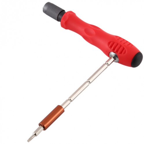 Outil de réparation de démontage de téléphone portable en acier CRV 32 en 1 Jeu de tournevis combinés multifonction (rouge) SH201C885-013