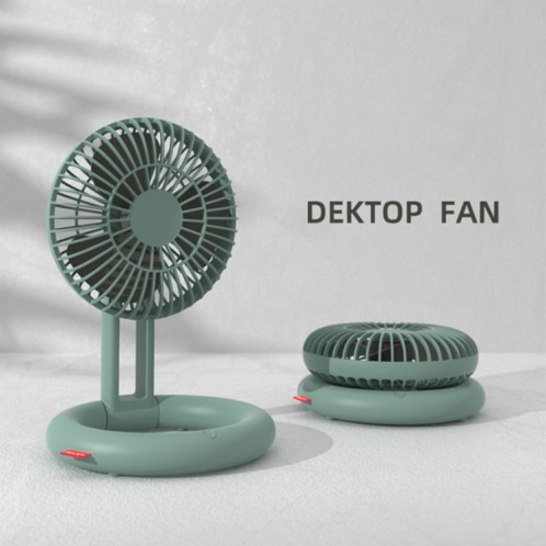 Ventilateur pliant de bureau Ventilateur de circulation de charge USB Mini ventilateur de pose portable portable (vert) SH301A1890-05