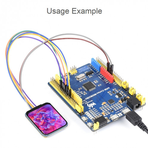 Module d'affichage LCD IPS de résolution 1,69 pouces 240 × 280 Waveshare avec interface SPI SW25061564-010