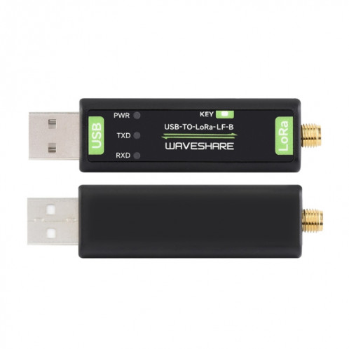2 pièces Waveshare 24516 Module de transfert de données USB vers LoRa basé sur la Version SX1262 HF utilisant l'oscillateur à cristal XTAL SW7704469-015