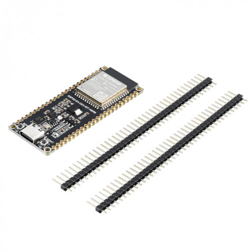 Microcontrôleur Waveshare ESP32-S3 Carte de développement Wi-Fi 2,4 GHz ESP32-S3-WROOM-1-N8R8 Module Standard Ver.Avec en-tête d'épingle SW1902238-011