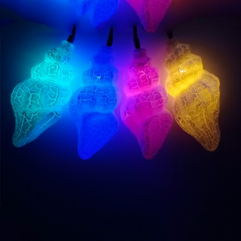 3m 20 LED Petite Conque Créative Chaîne De Lumière LED Maison Chambre Décoration De Vacances (Lumière Blanc Chaud) SH703A1643-07