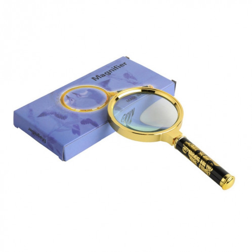 Loupe portative pour livres de lecture pour personnes âgées 2 pièces, diamètre : 80 mm (poignée amovible) SH503B1311-07