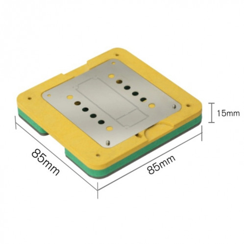 BaKu 3D BGA CPU étain plantation maille carte mère réparation étain Table de plantation pour IPhone A11 SH69101826-06
