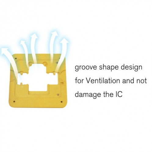BaKu 3D BGA CPU étain plantation maille carte mère réparation étain Table de plantation pour IPhone A11 SH69101826-06