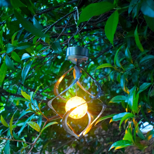 Lampe solaire de carillon de vent extérieur lampe suspendue de décoration de jardin imperméable SH72051785-07