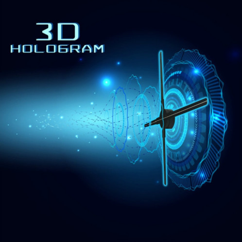 65CM KY-4 WIFI 3D Holographic 3D Fan Shape LED Publicité Machine, Résolution: 1024 x 638 Pixels, Type de prise: Prise AU SH5104451-07