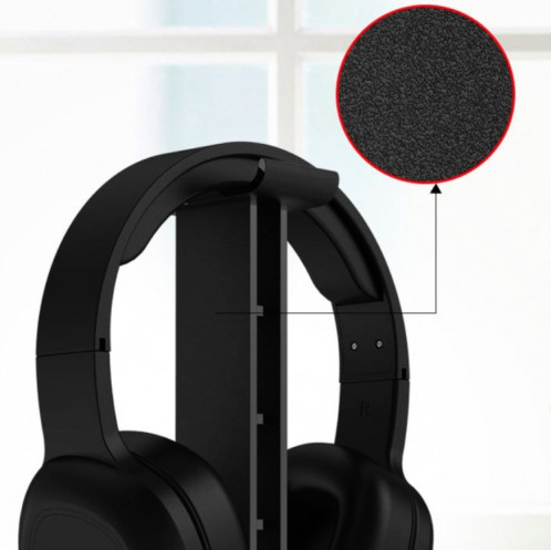 2 étagère d'affichage de support de bureau de casque de PCS (noir) SH401B1488-06