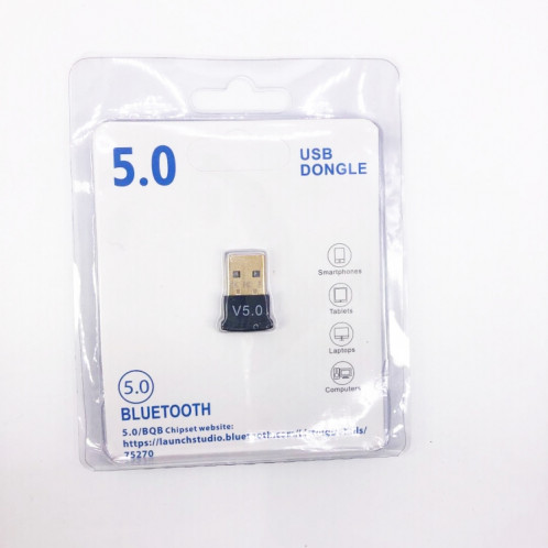 3 PCS Bluetooth V5.0 Adaptateur Ordinateur Portable USB Clavier Bluetooth Récepteur Audio SH8174671-07
