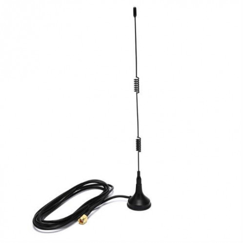 4 PCS 2.4G WiFi omnidirectionnel routeur à ventouse carte réseau antenne améliorée SMA modèle intérieur aiguille intérieure, longueur de câble: 1,5 m SH8497100-04