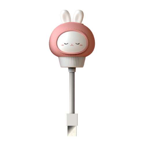 Veilleuse USB LED Lampe de chevet avec protection des yeux de sommeil de chambre mignonne, Style: Version régulière (lapin) SH001B496-05