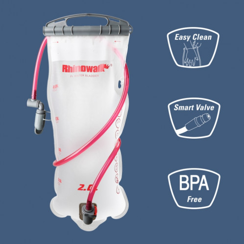 Sac à eau pour vélo Rhinowalk 2L / 3L à ouverture complète Sac à eau potable en plein air, couleur: RK18101 bleu 2L SR33011088-010