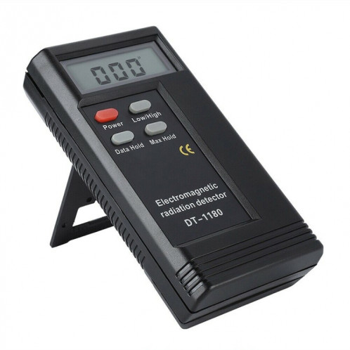DT-1180 électromagnétique détecteur de rayonnement Plage de mesure 50-1999V / M protection contre les rayonnements électromagnétiques d'onde Détecteur SH875699-06