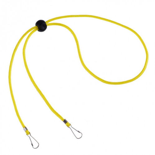 10 PCS Mask Longe réglable anti-perte et crochet d'oreille (jaune) SH001D198-09