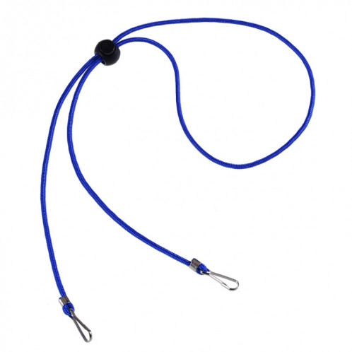 10 pcs masque lanière réglable anti-perte et crochet d'oreille (bleu) SH001F791-09