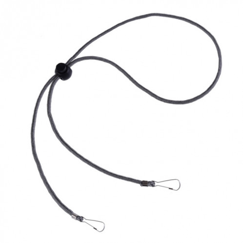 Longe réglable anti-perte de masque 10 pièces et crochet d'oreille (gris) SH001I1613-09