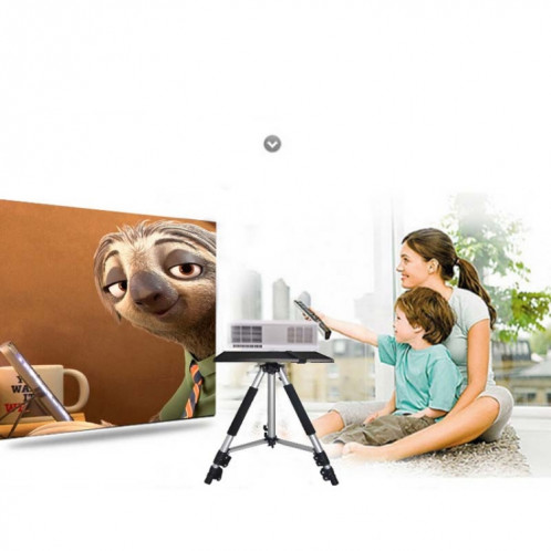 Support de projecteur en alliage d'aluminium ET-650 avec trépied de projecteur extensible à plateau SH92761688-06