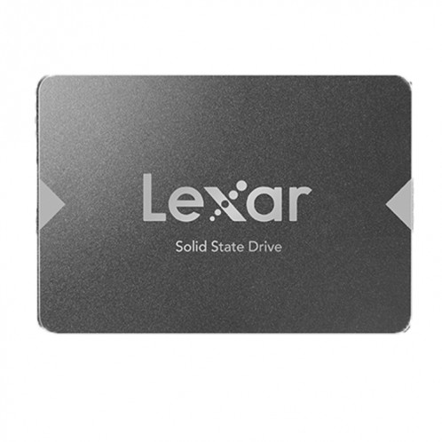 Lexar NS100 Disque SSD de bureau SSD pour ordinateur portable SATA3 2,5 pouces, capacité: 256 Go (gris) SL802A1752-08