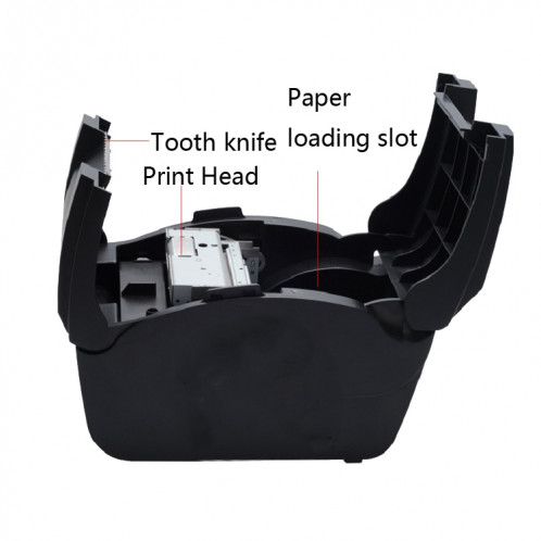 Imprimante à matrice de points Xprinter XP-76IIH Imprimante de factures en rouleau ouvert, modèle: Interface USB () SX401C654-06