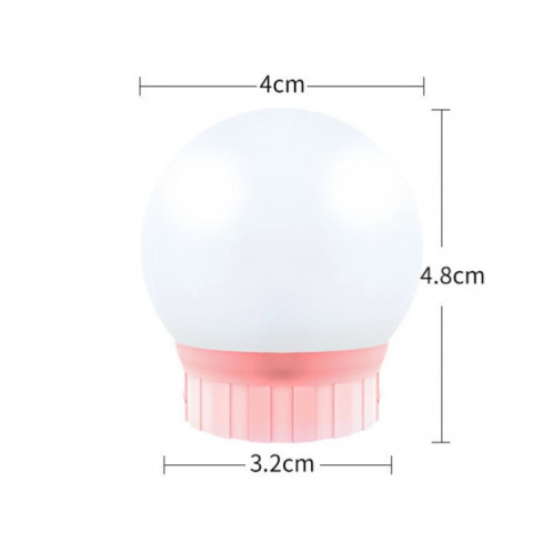 6 LED miroir lumière avant miroir de maquillage dimmable USB contrôle tactile lumière SH12021168-09