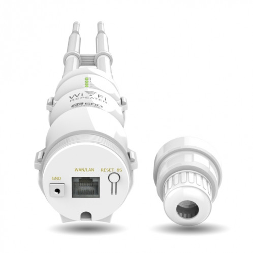 Répéteur extérieur haute puissance double fréquence WAVLINK AC600 AP 2.4G / 5G, type Pulg: SW6701913-010