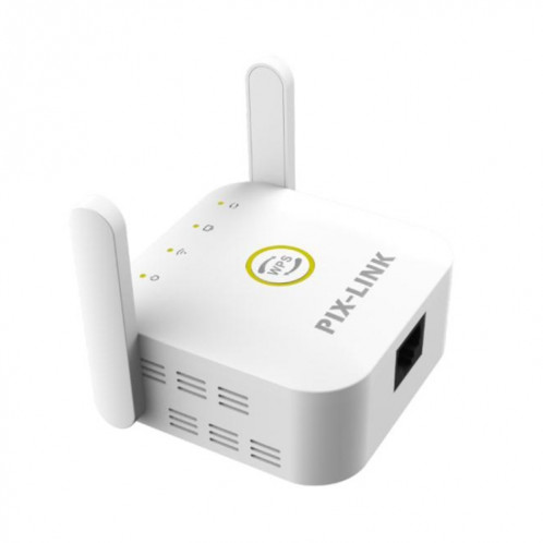 PIX-LINK WR22 Extendeur d'amélioration de l'amplification du signal sans fil Wifi 300 Mbps, Type de prise: Prise AU (Blanc) SP604B871-012