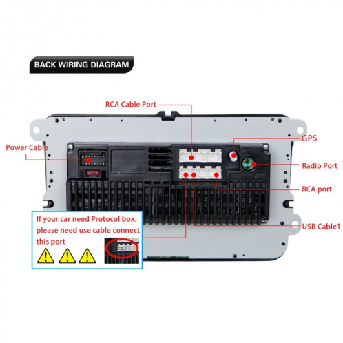 Convient pour Volkswagen 7 pouces Lecteur multimédia de voiture Navigation Bluetooth Inverser la machine intégrée Android 10.0, Spécifications: 2 + 32G SH11031591-011