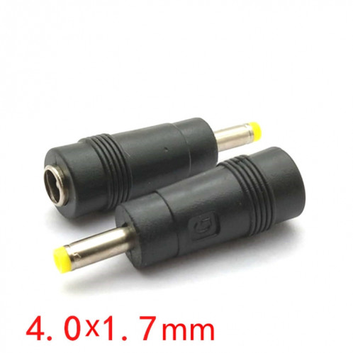 50 PCS 5,5 x 2,1 mm à 4,0 x 1,7 mm Connecteur d'alimentation de tête de conversion d'alimentation CC SH02491867-04
