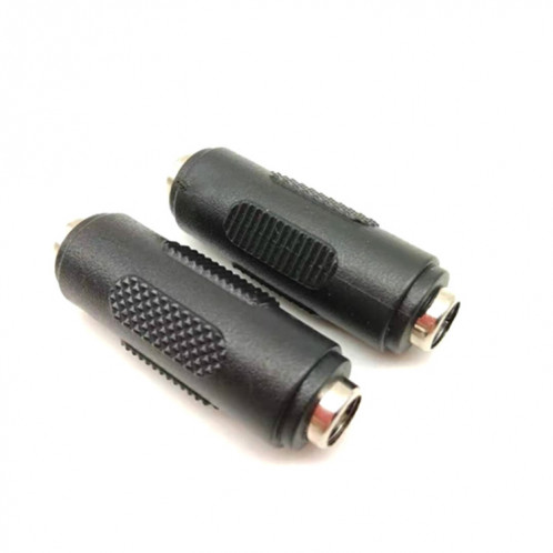 20 PCS 5.5x2.1mm Plug Droite Femelle à Femelle Adaptateur secteur DC SH0341249-03