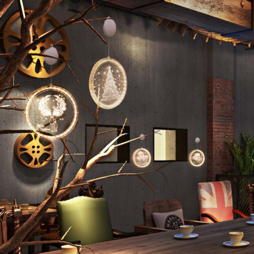 Décoration de Noël Lumière LED Lampe suspendue 3D de vacances, Alimentation: USB (Père Noël) SH602B755-07
