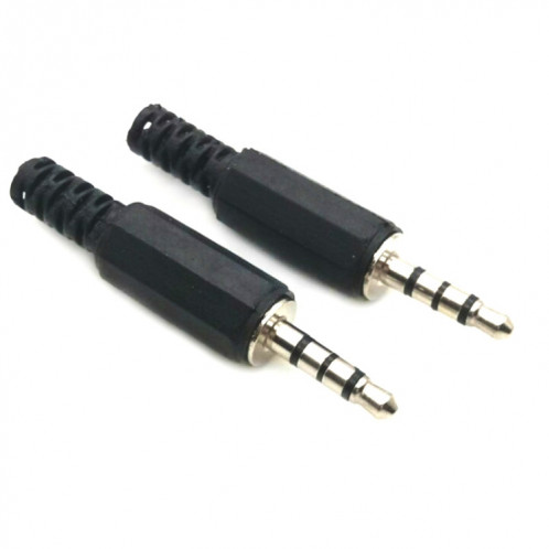 30 PCS Prise Casque 3.5mm Tête Audio Quatre Pôles Tête De Soudage DIY SH04861298-03