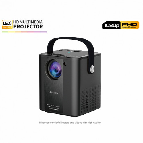 Mini projecteur portable HD domestique à LED C500, style: même version d'écran (blanc) SH901A1385-09