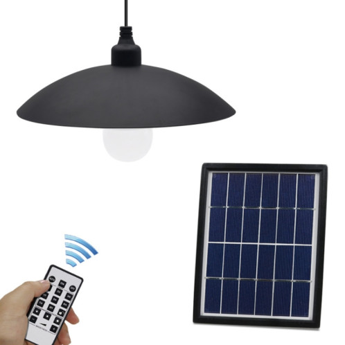 Lampe murale de jardin solaire extérieur étanche double couleur réverbère télécommandé intelligent, style: lustre simple SH3601258-07